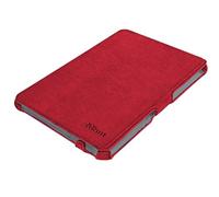 Trust Stile - Funda para Tablet iPad Mini (Soporte de sobremesa, Resistente a rayones), Rojo