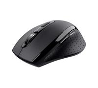 Trust Sura Ratón Inalámbrico para Portátil/Ordenador/Mac, 800-1200 PPP, 6 Botones, Sensor Óptico, Microrreceptor USB Almacenable, Mouse para Diestros, Windows DELL Macbook, Negro