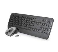 Trust Tecla-2 kabellose Tastatur + Maus - Schwarz