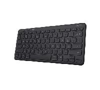 Trust Lyra Teclado Bluetooth Multidispositivo QWERTY Español, Negro