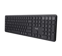 Trust Teclado Ordenador Vaiya Black