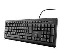 teclado trust primo usb negro