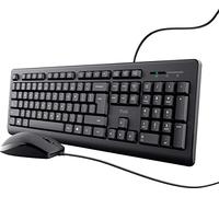 Trust Teclado Raton TKM-250 USB SILENCIONSO AMBIDIESTRO Black 23975