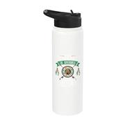 Trust The Government Just Ask An Indian Native American Day Stainless Steel Insulated Water Bottle