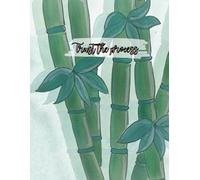 Trust the process - The Inspirational Daily Agenda & Planner: Undated Watercolor Organizer: A Customizable 6x9 Logbook for Task Management, Productivity, and Creative Planning