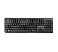 Trust tk-350 teclado oficina rf inalámbrico qwertz alemán negro