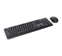 Trust TKM-350 Tastatur und Maus Set, kabellos, Deutsches QWERTZ-Layout, Flüssigkeitsgeschützt