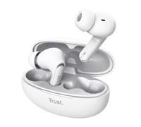 Trust Yavi ENC V1.0 Auriculares Bluetooth con Estuche de Carga Blancos