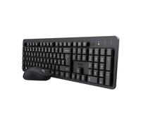 Trust Ymo II Pack Teclado y Ratón Inalámbrico QWERTY Español, Negro