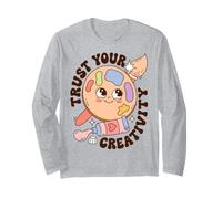Trust Your Creativity Artist Motivation Saying Manga Larga