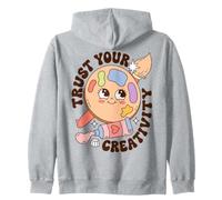 Trust Your Creativity Artist Motivation Saying Sudadera con Capucha