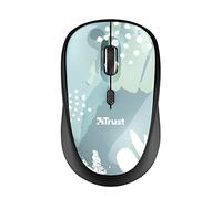 Ratón - TRUST Trust YVI Wireless Mouse Blue Brush / Ratón inalámbrico, RF 2,4GHz, Azul