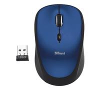 Trust Yvi Wireless Ratón Inalámbrico 1600DPI Azul