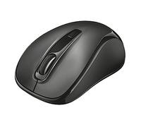 Trust Zelo - Ratón óptico silencioso, Color Negro