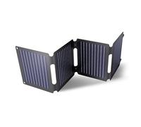 Trust Zuny 40W Panel Solar Portátil USB-C USB-A, Placa Solar Camping, Cargador Portátil 15W, Puerto de Salida DC, Batería Cargador Solar para Movil iPhone iPad Samsung Tablet Power Bank Viajar