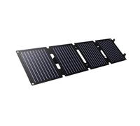 Trust Zuny 40W Panel Solar Portátil USB-C USB-A, Placa Solar Camping, Cargador Portátil 15W, Puerto de Salida DC, Batería Cargador Solar para Movil iPhone iPad Samsung Tablet Power Bank Viajar