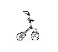Trustcare Let's Go Out - Andador con ruedas, color beige y plateado