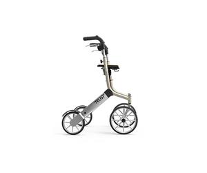 Trustcare Let's Go Out - Andador con ruedas, color beige y plateado