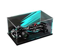TRUSTFAR Vitrina acrílica transparente para LEGO Technic Mercedes-AMG F1 W14 E, vitrina acrílica a prueba de polvo, compatible con Lego 42165. (Modelo no incluido) (3 mm)