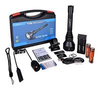 TrustFire Linterna LED Profesional, T70 Linterna de Caza 2300 Lumen, Linterna Táctica Militar, Linternas de Alta Potencia Recargables USB, para Caza Rescate Emergencia Camping Trekking