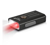 TrustFire Mini Linterna, MINIX Linterna LED Recargable Llavero, Linterna Infantil Pequeña, 5 Colores, Recargable por Micro USB, Buen Regalo para Chicos (Luz Blanca + Luz Roja)