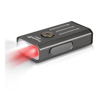 TrustFire Mini Linterna, MINIX Linterna LED Recargable Llavero, Linterna Infantil Pequeña, 5 Colores, Recargable por Micro USB, Buen Regalo para Chicos (Luz Blanca + Luz Roja)