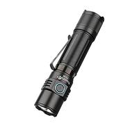 TrustFire T21R LED Linterna 2600 Lúmenes, Linterna Táctica Militar Caza Profesional Super Brillante Potente con Batería y USB Tipo-C Recargable - 4 Modos con 1 Modo Estroboscópico