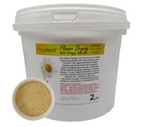 Trustleaf Granos de gel de sílice para secado de flores de 2 kg con indicador naranja de 0,5 a 1 mm (2 kg de bañera, f-Oi)