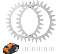 TRUSTLIONTEK Mejora de tracción para robot cortacésped Picos, compatible con robots cortacésped Yardforce, tamaño de rueda 215 mm.