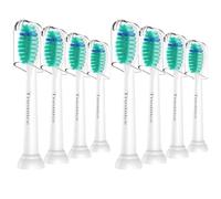 Trustnice Cabezales Compatible con Recambio Philips Sonicare - Cabezal de Cepillo de Dientes Eléctrico para HX6018 HealthyWhite Gum Health y Otros Modelos Snap-On