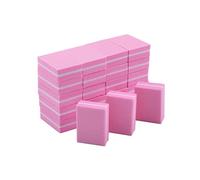 TRUSTTWO 100pcs / lot Pink Sponge Nail File File Sonding Buffing Polish Blocks Lavable Nail Buffer Arch Art Pedicure Herramientas The New