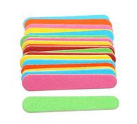 TRUSTTWO 200 unids Fuertes archivos de uñas de madera gruesa 180/240 Mini Mini Gel de madera Polish Buffing Mezcling Color Manicure Landing Nails Archivos The New