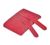 TRUSTTWO 200 unids/lote Professional Mini Wood Nail File 240 Grit Sanding Nail Art Double Side Multi Color OnGle Ongle Pedicure Ficheros The New (Color : Rosso)