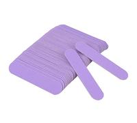 TRUSTTWO 200 unids/lote Professional Mini Wood Nail File 240 Grit Sanding Nail Art Double Side Multi Color OnGle Ongle Pedicure Ficheros The New (Color : Purple)