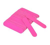 TRUSTTWO 200 unids/lote Professional Mini Wood Nail File 240 Grit Sanding Nail Art Double Side Multi Color OnGle Ongle Pedicure Ficheros The New (Color : Roze)