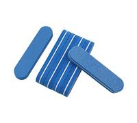 TRUSTTWO 20pcs / lot Mini Sponge Sponge Nail File Block Bloque de tampón compatible con gel Nail Polish Nail Art Manicure Pedicure Blue Nail File 100/180 The New