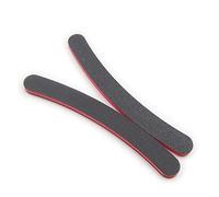 TRUSTTWO 25 unids/lote 100 180 Nail File Curve 80 Grit Black Sandpaper Block Block Professional Nail Tools Manicure Buffing Archivos de lijado The New