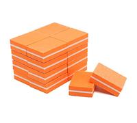 TRUSTTWO 50 unids/lote mini bloques de clavos de uñas bloc de doble cara bloc polissoir onen naranja naranja lindo tampón de uñas tampón de nail tampaje de salón de nail brillo The New