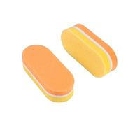 TRUSTTWO 500 unids/lote Archivos de uñas de esponja 100/180 MINI MINI COLOR COLOR Tampón de uñas Doble lateral Landing Nails Files Compatible con herramientas de manicura de polaco en gel The New (