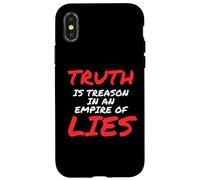 Truth is Treason In An Empire of Lies Resist Carcasa para iPhone X/XS