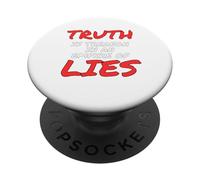 Truth is Treason In An Empire of Lies Resist PopSockets PopGrip Adhesivo