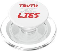 Truth is Treason In An Empire of Lies Resist PopSockets PopGrip para MagSafe