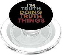 Truth Name Truth Personalized Name First Given PopSockets PopGrip para MagSafe