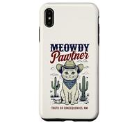 Truth or Consequences NM USA - Divertido diseño de gato Meowdy Pawtner Carcasa para iPhone XS Max