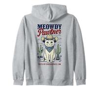 Truth or Consequences NM USA - Divertido diseño de gato Meowdy Pawtner Sudadera con Capucha