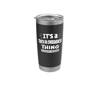 Truth or consequences Trip Thing You Wouldn't Understand Vaso térmico de acero inoxidable de doble pared