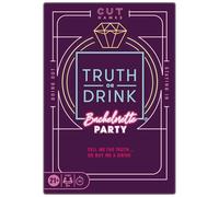 Truth or Drink: Edición de despedida de soltera | Juego de fiesta para adultos por Cut | 108 preguntas reveladoras e hilarantes para noches de niñas fuera o dentro | A partir de 21 años | 2+ jugadores