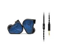 TRUTHEAR Crinacle Zero:BLUE2 - Auriculares intraurales duales dinámicos con Cable Desmontable (3,5 mm)