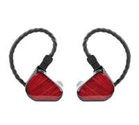 Fanmusic TRUTHEAR x Crinacle ZeroRed Dual Dynamic Drivers Auriculares Dentro de oído 0 78 Cable de 2 Pines Talla única Rojo