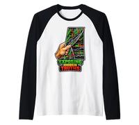 Truths Trading Chart Humor Camiseta Manga Raglan